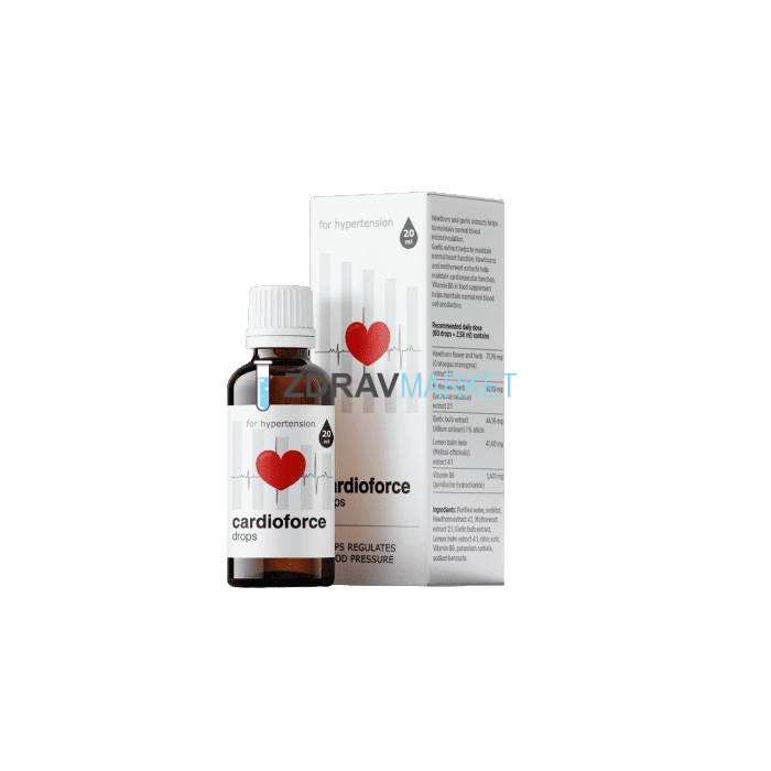 Cardioforce - drops from hypertension in Oviedo