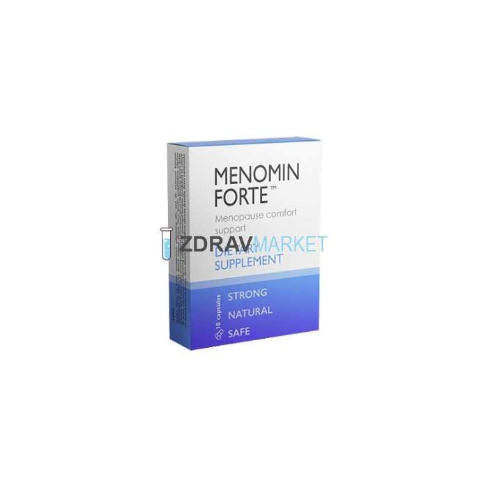 Menomin Forte - capsules to relieve menopause symptoms In the Czech Republic