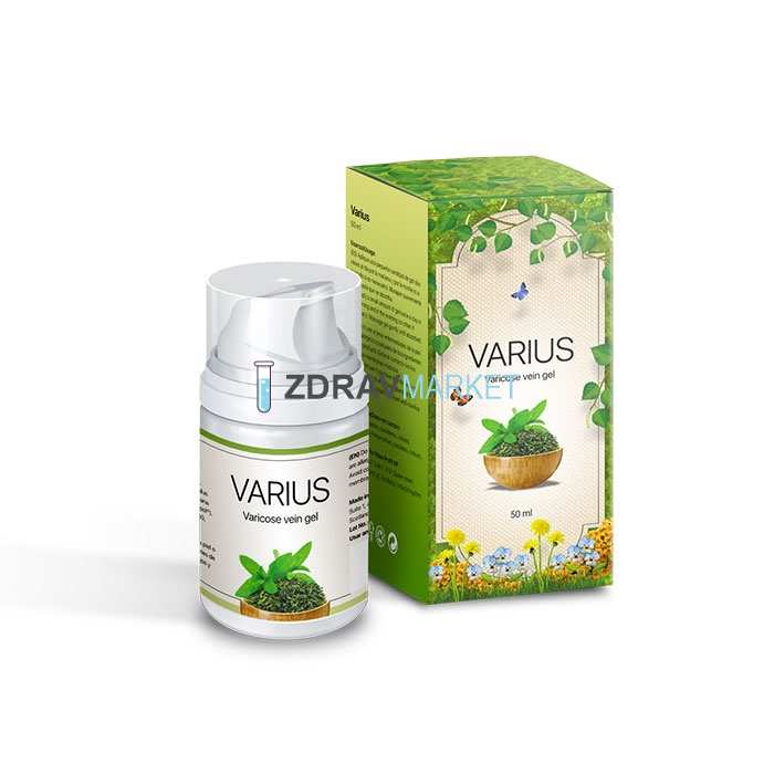 Varius - gel from varicose veins in Zlín