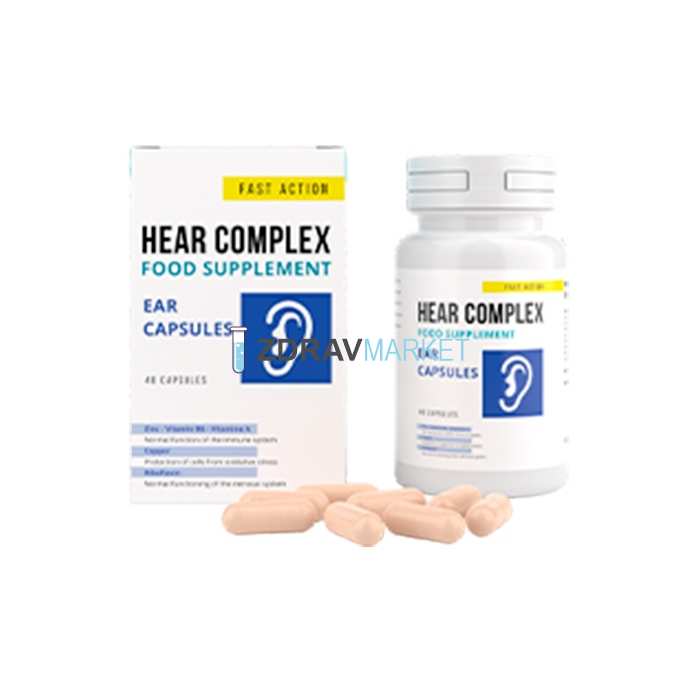 Hear Complex - complex for restoring hearing with anti-inflammatory action in Valladolid