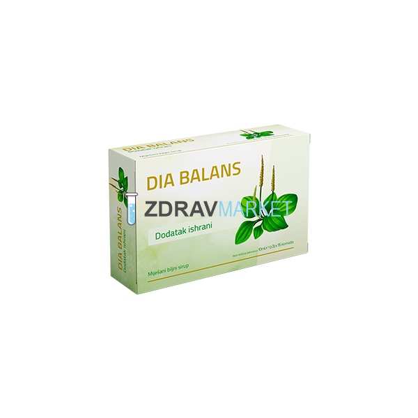 Dia Balans - means for normalizing sugar levels in Zivinice