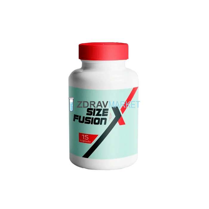 Size Fusion X - capsules for potency in Pale