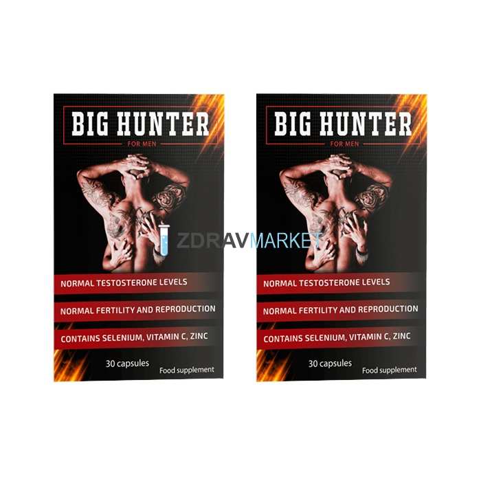 Big Hunter - capsules for prostatitis in Lubeck