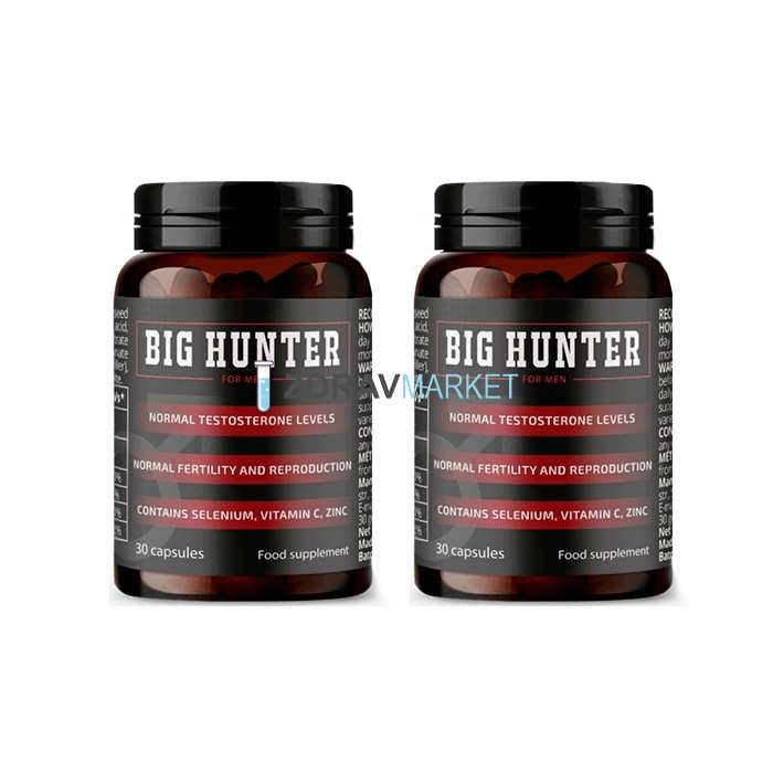 Big Hunter - capsules for prostatitis in Lubeck