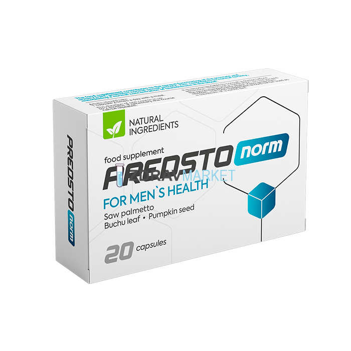 Predstonorm - prostate health product in Hradec Králové