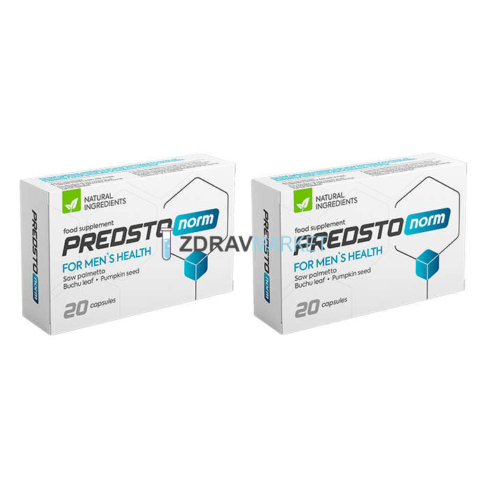 Predstonorm - prostate health product in Hradec Králové