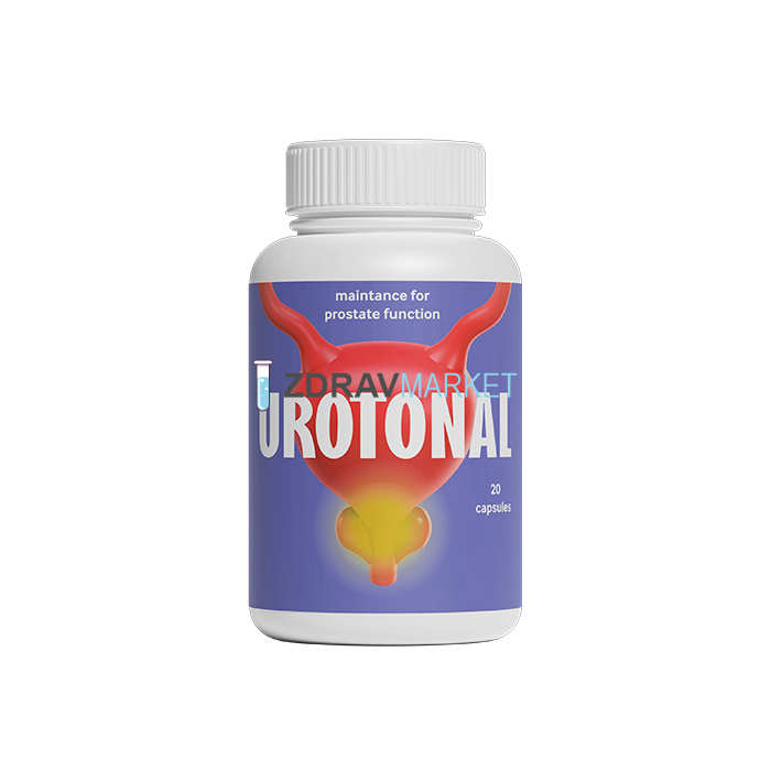 Urotonal - capsules to support prostate function in Tabor