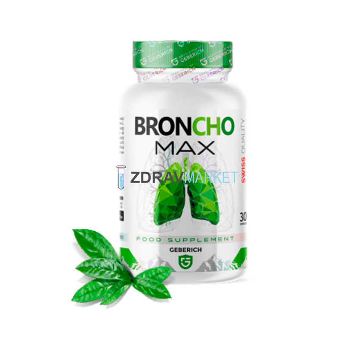 BronchoMax - capsules that help thin thick bronchial secretions in Werdenberg