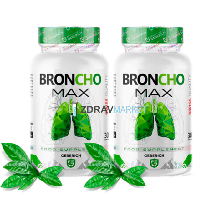 BronchoMax - capsules that help thin thick bronchial secretions in Lancy